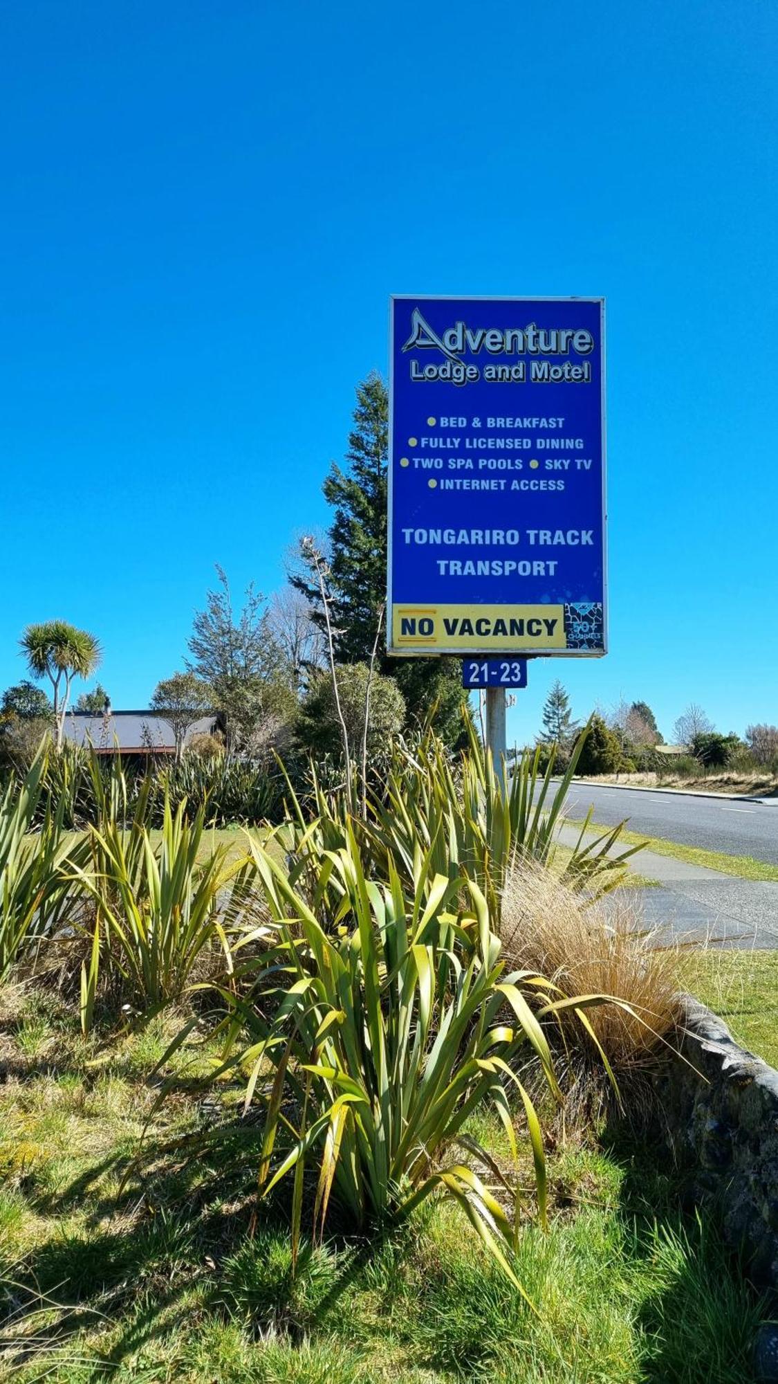 Adventure Lodge And Motels And Tongariro Crossing Track Transport National Park Luaran gambar